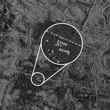 Veículos russos avistados em Dovlyady, cidade abandonada próxima a Chernobyl.